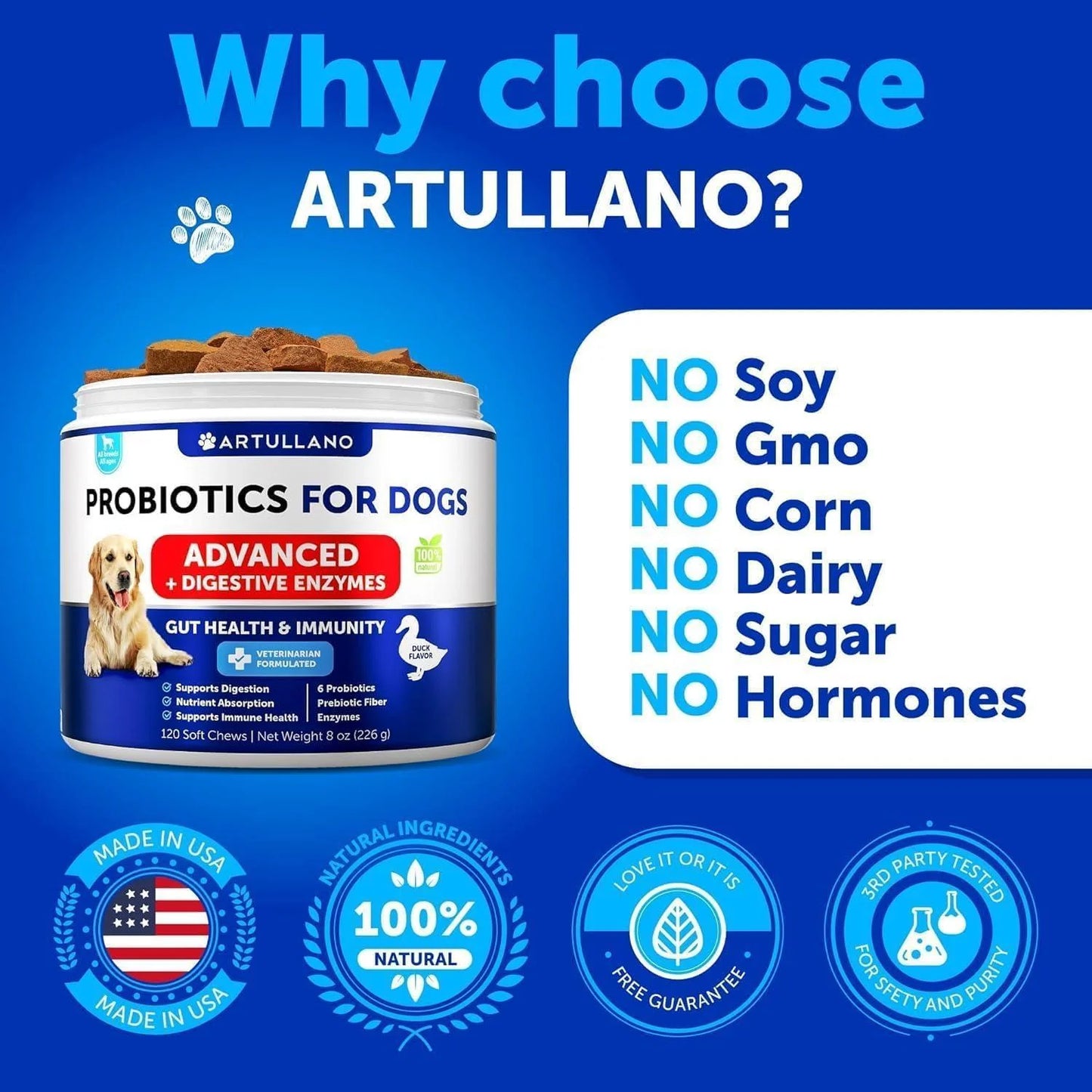 Scoot Stopper — Dog Anal Gland, Digestion & Gut Health Chews