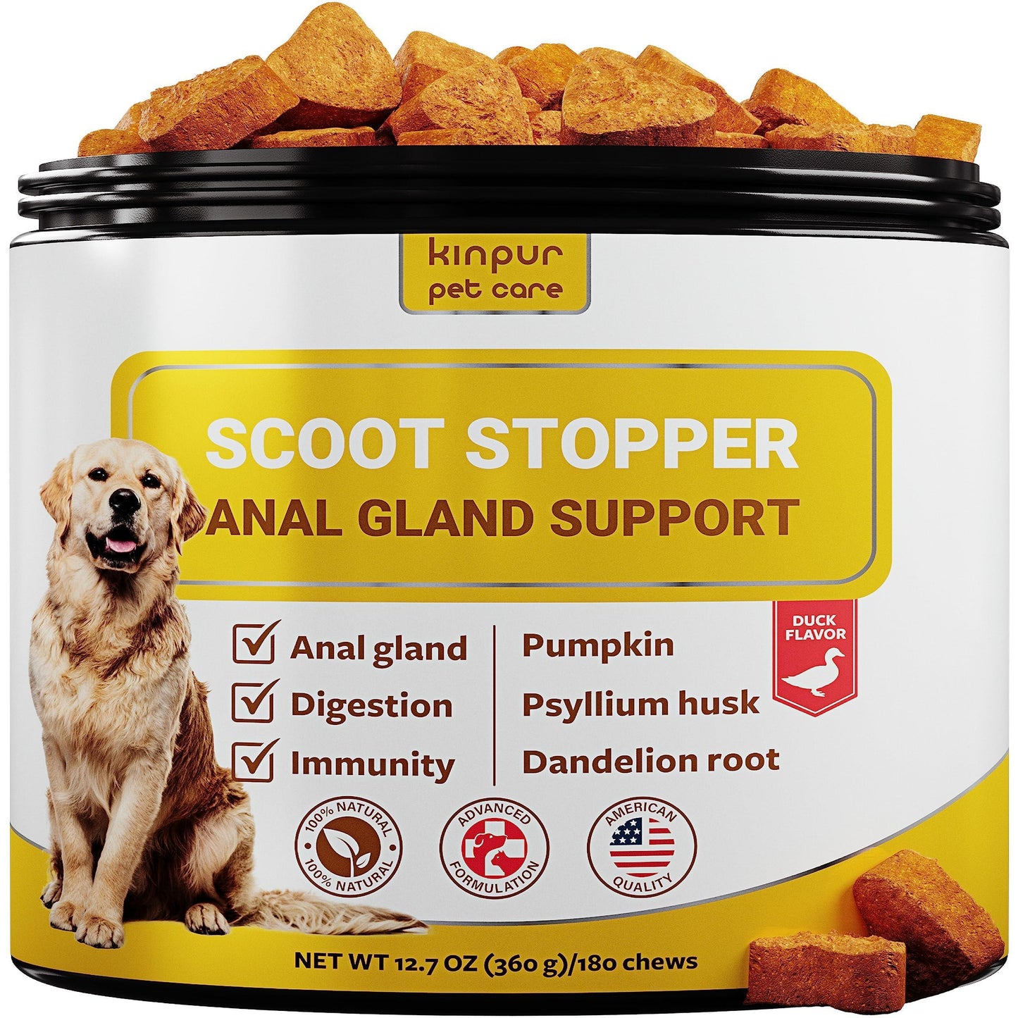 Scoot Stopper — Dog Anal Gland & Digestion Support Chews