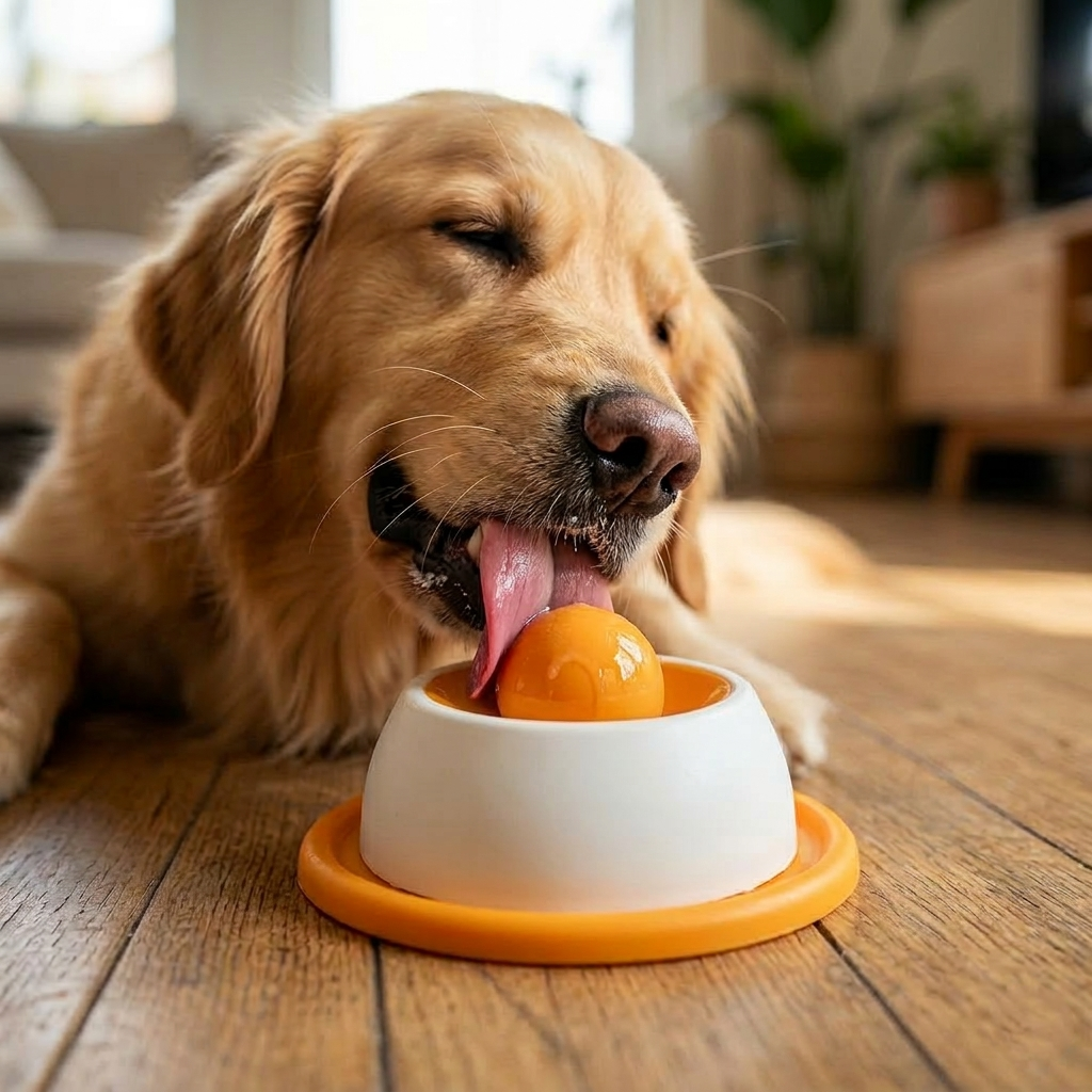 PawLick Enrichment Bowl — Slow Feeder & Anxiety Relief Toy for Dogs